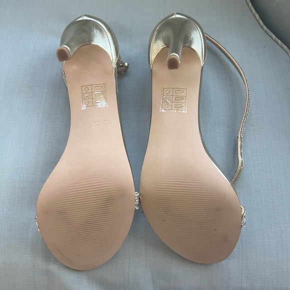 Aldo Diamond Rhinestone Heels - Picture 7 of 7